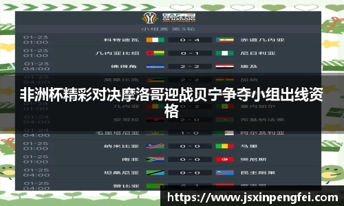 非洲杯精彩对决摩洛哥迎战贝宁争夺小组出线资格